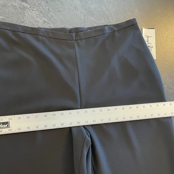 NEW Joseph Ribkoff Black Wide-leg Capri Pants - Picture 7 of 13